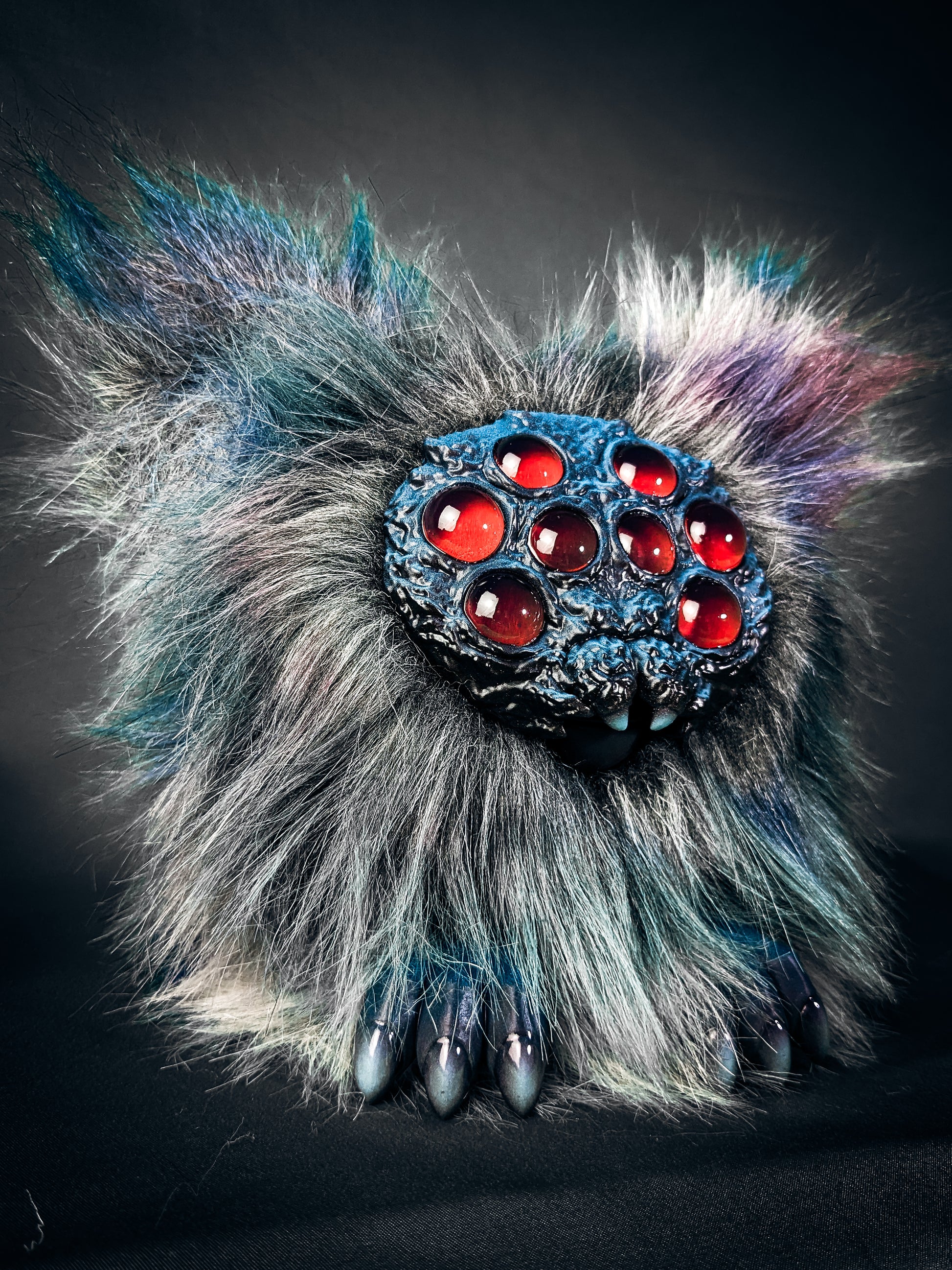 Nefarious Nature - KREBTOR: Custom Electronic Spider Furby Art Doll