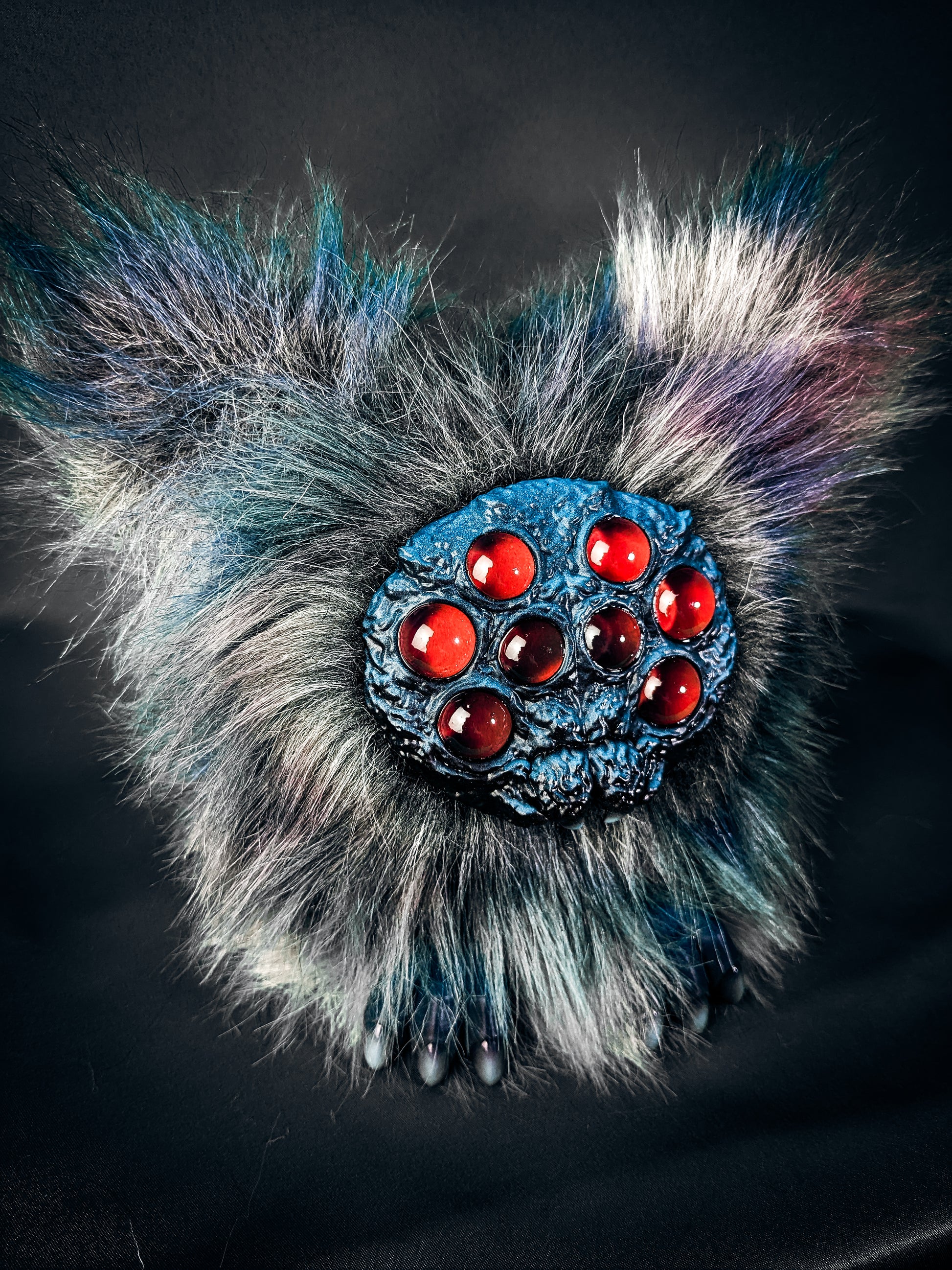 Nefarious Nature - KREBTOR: Custom Electronic Spider Furby Art Doll