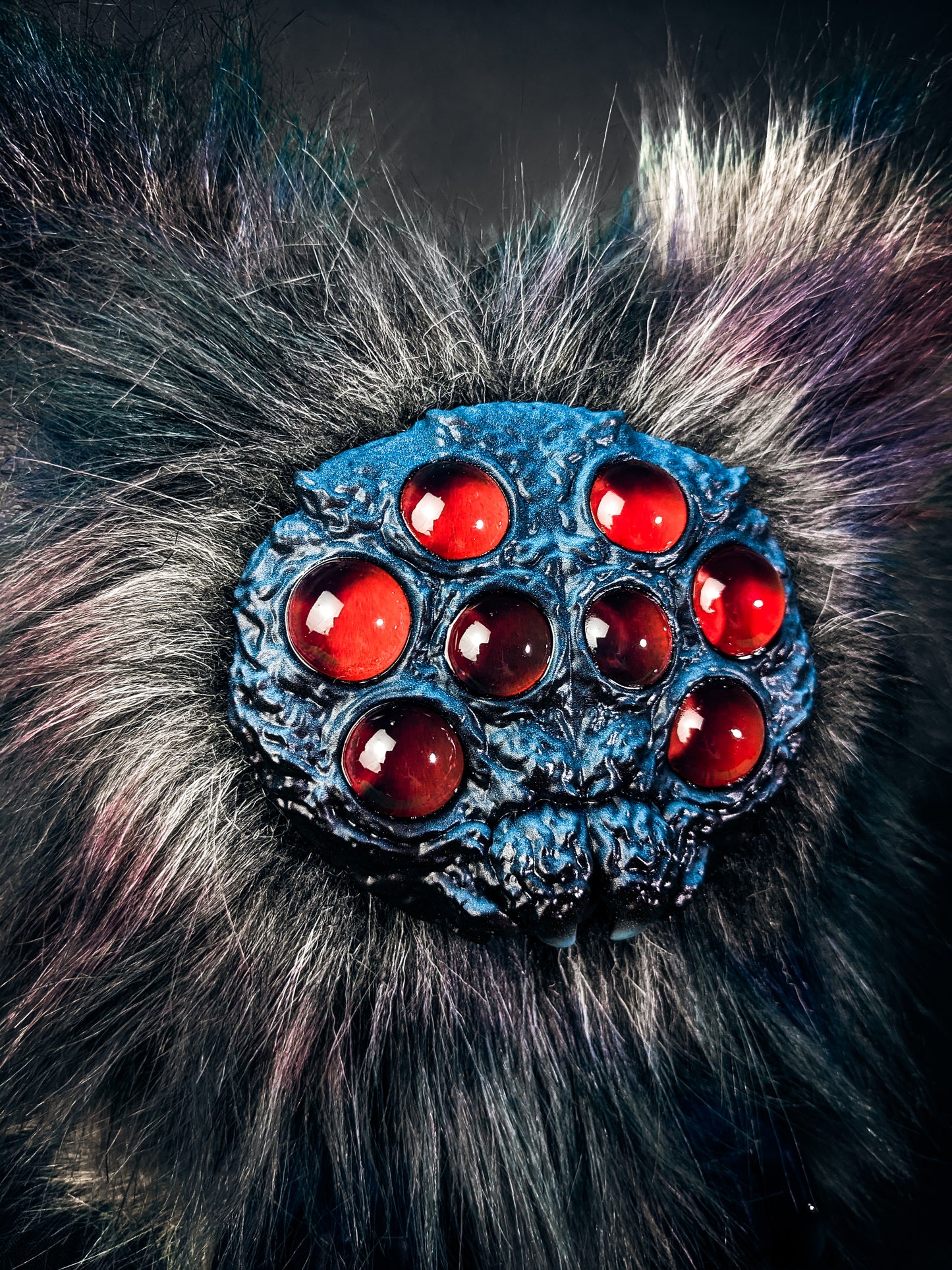 Nefarious Nature - KREBTOR: Custom Electronic Spider Furby Art Doll