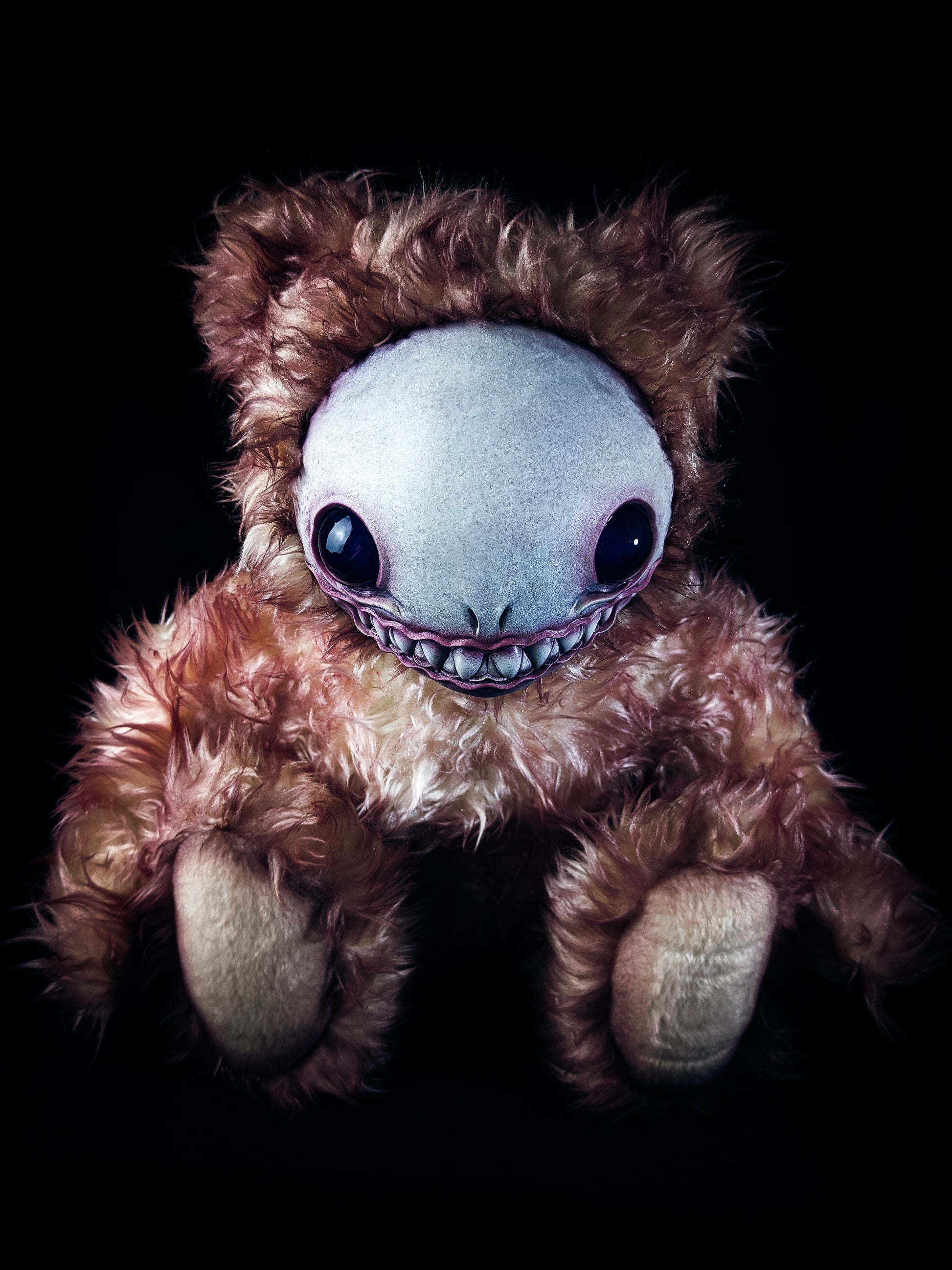 Freak Unleashed: FRIEND - CRYPTCRITZ Handcrafted Alien Art Doll Plush Toy for Cosmic Dreamers