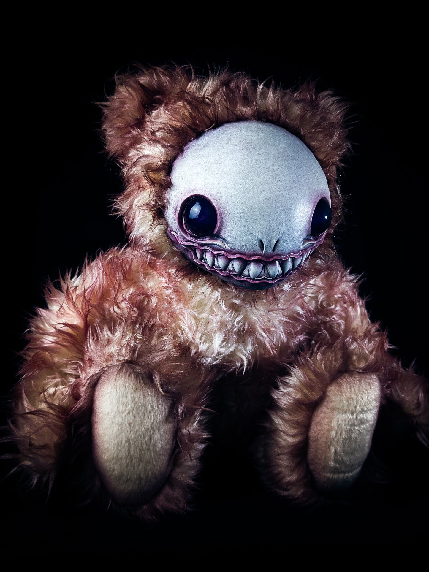 Freak Unleashed: FRIEND - CRYPTCRITZ Handcrafted Alien Art Doll Plush Toy for Cosmic Dreamers