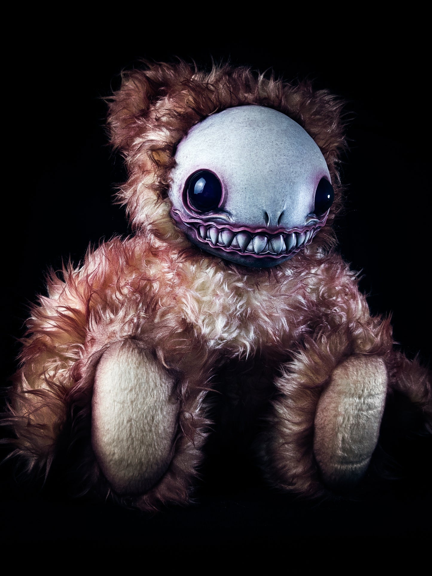 Freak Unleashed: FRIEND - CRYPTCRITZ Handcrafted Alien Art Doll Plush Toy for Cosmic Dreamers