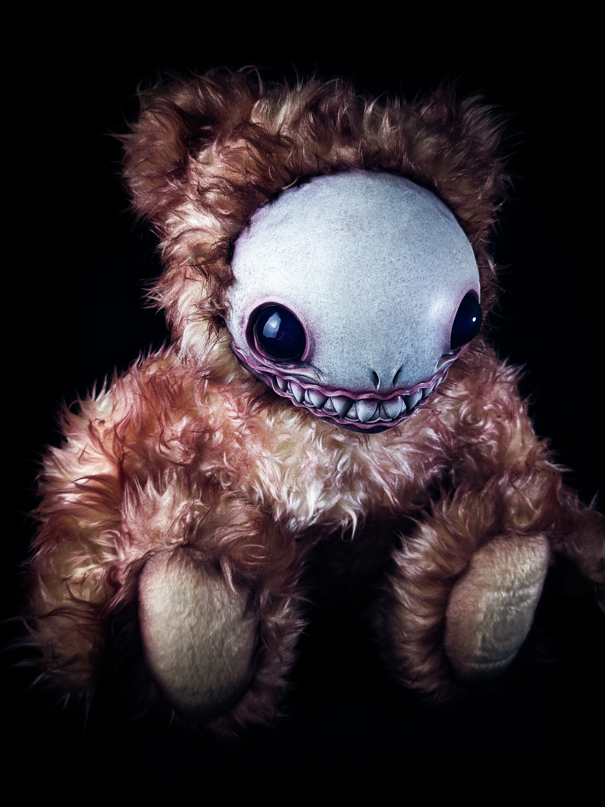 Freak Unleashed: FRIEND - CRYPTCRITZ Handcrafted Alien Art Doll Plush Toy for Cosmic Dreamers