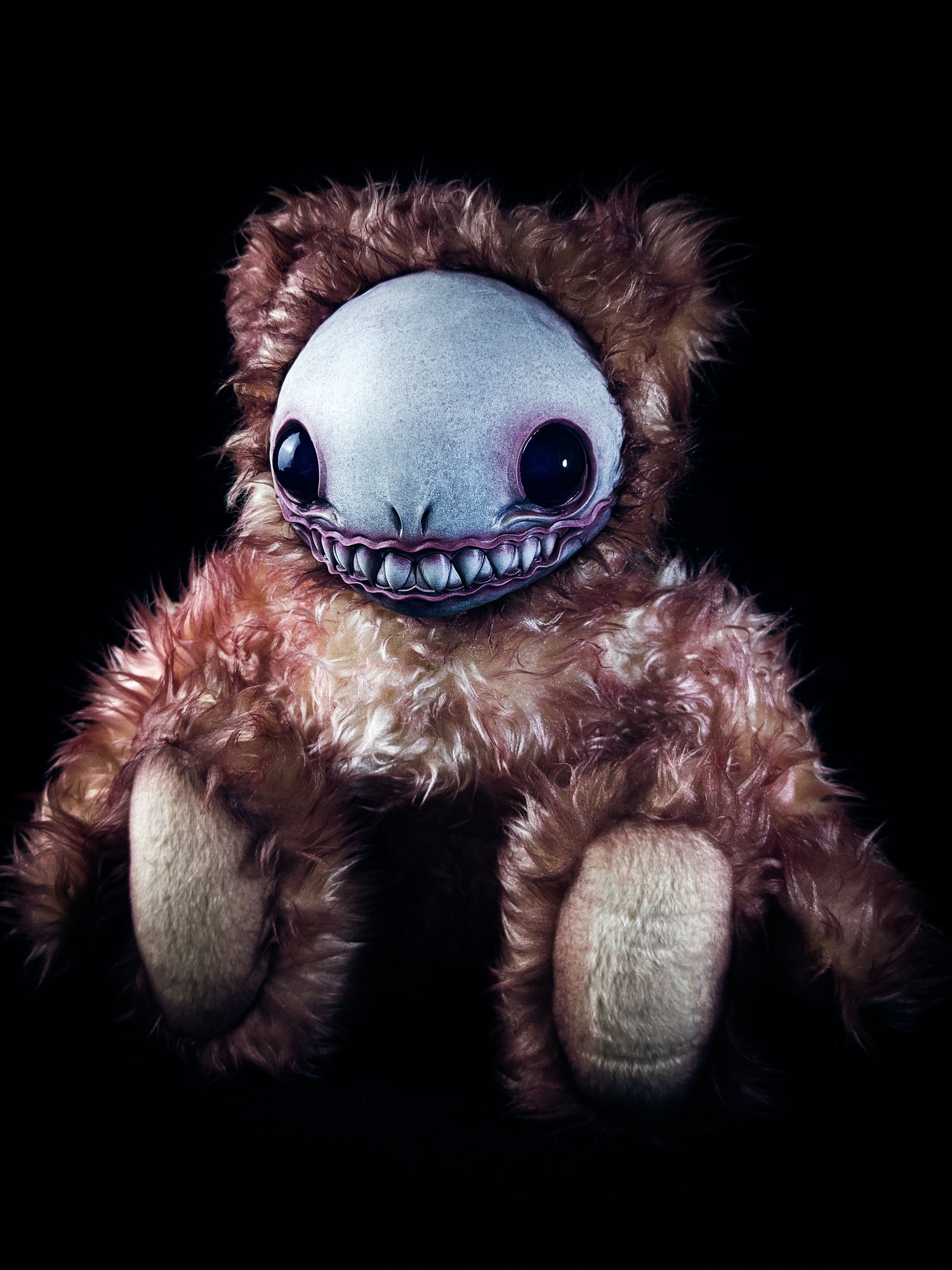 Freak Unleashed: FRIEND - CRYPTCRITZ Handcrafted Alien Art Doll Plush Toy for Cosmic Dreamers