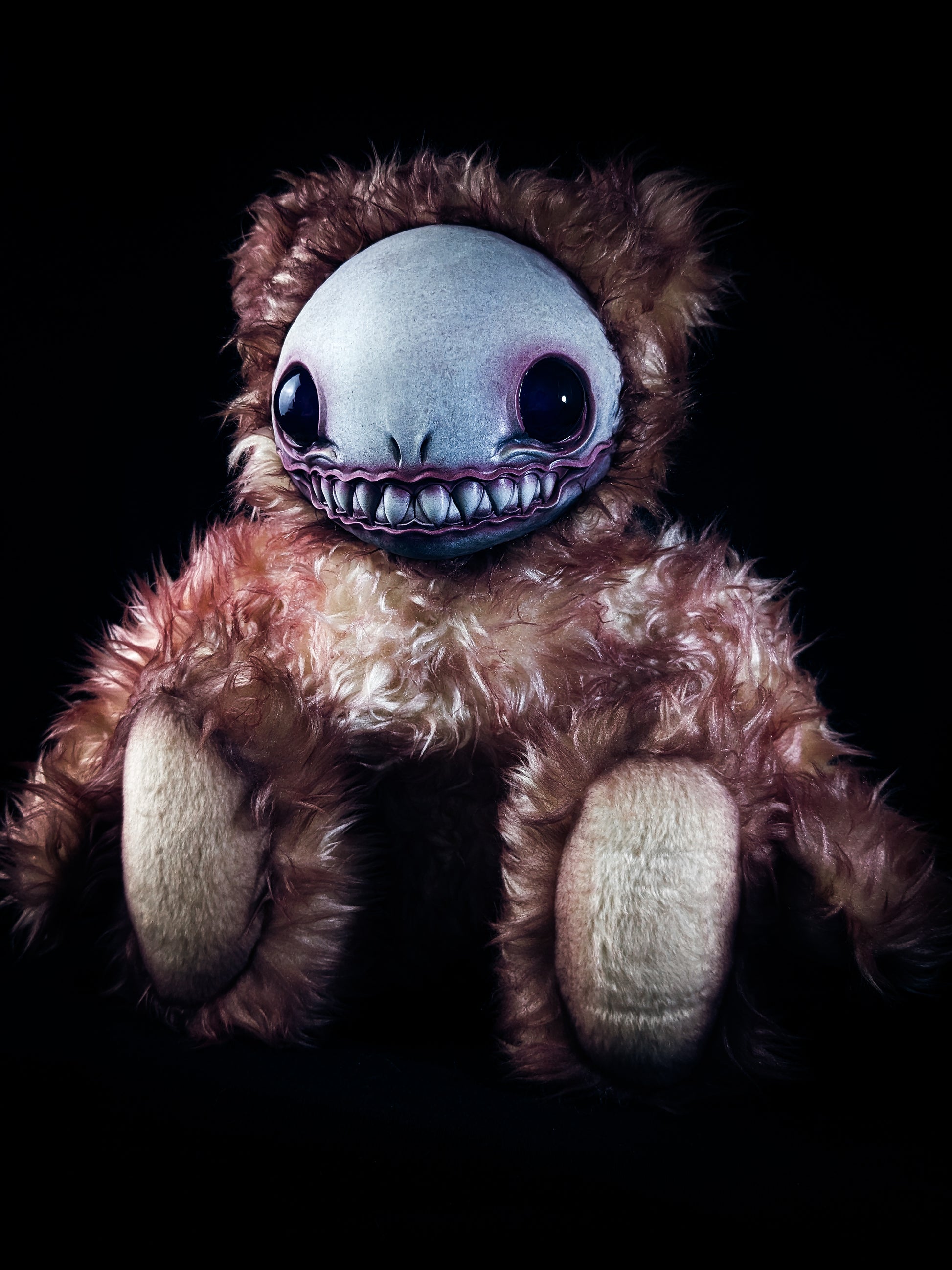 Freak Unleashed: FRIEND - CRYPTCRITZ Handcrafted Alien Art Doll Plush Toy for Cosmic Dreamers