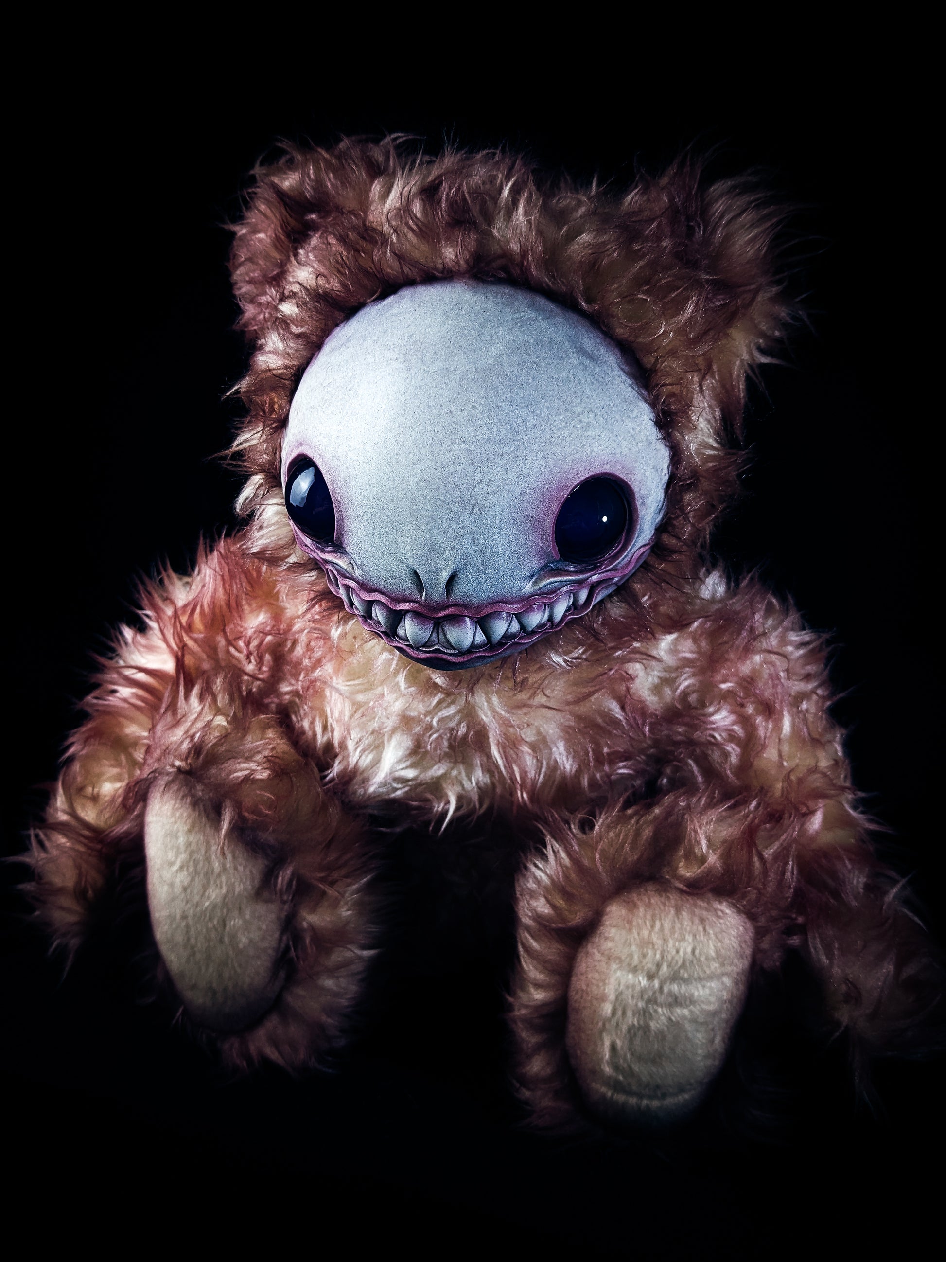 Freak Unleashed: FRIEND - CRYPTCRITZ Handcrafted Alien Art Doll Plush Toy for Cosmic Dreamers