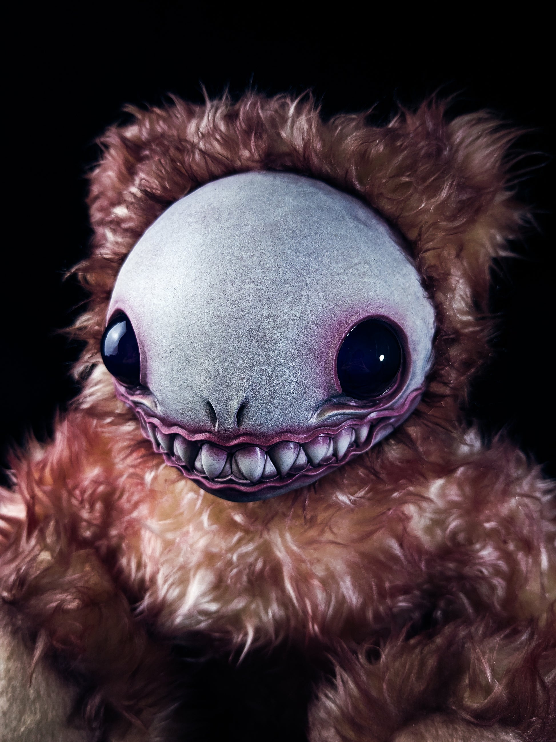 Freak Unleashed: FRIEND - CRYPTCRITZ Handcrafted Alien Art Doll Plush Toy for Cosmic Dreamers