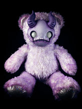 Load image into Gallery viewer, Cosmic Apparition: MORI - CRYPTCRITS Handmade Sinister Black Creepy Cute Demon Art Doll Plush Toy for Alternative Divas
