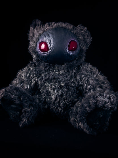 Morbid Moth: HOLOTH - CRYPTCRITZ Handmade Moth Alien Art Doll Plush Toy for Mysterious Space Explorers