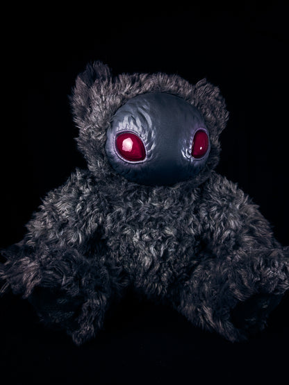 Morbid Moth: HOLOTH - CRYPTCRITZ Handmade Moth Alien Art Doll Plush Toy for Mysterious Space Explorers