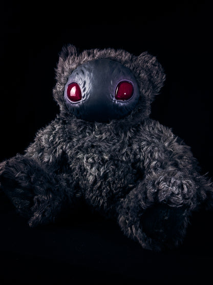 Morbid Moth: HOLOTH - CRYPTCRITZ Handmade Moth Alien Art Doll Plush Toy for Mysterious Space Explorers