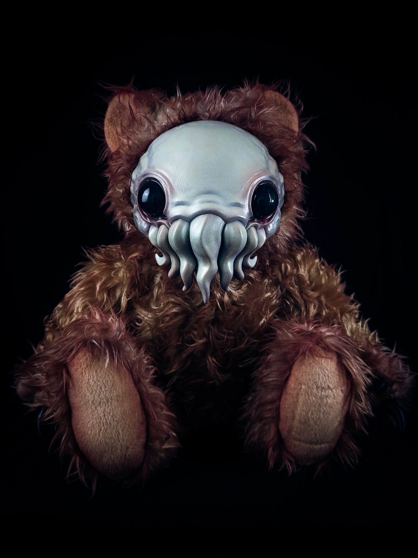 Pale Conjuring: ELDINUTH - CRYPTCRITS Handcrafted Lovecraftian Cthulhu Art Doll Plush Toy for Eldritch Entities