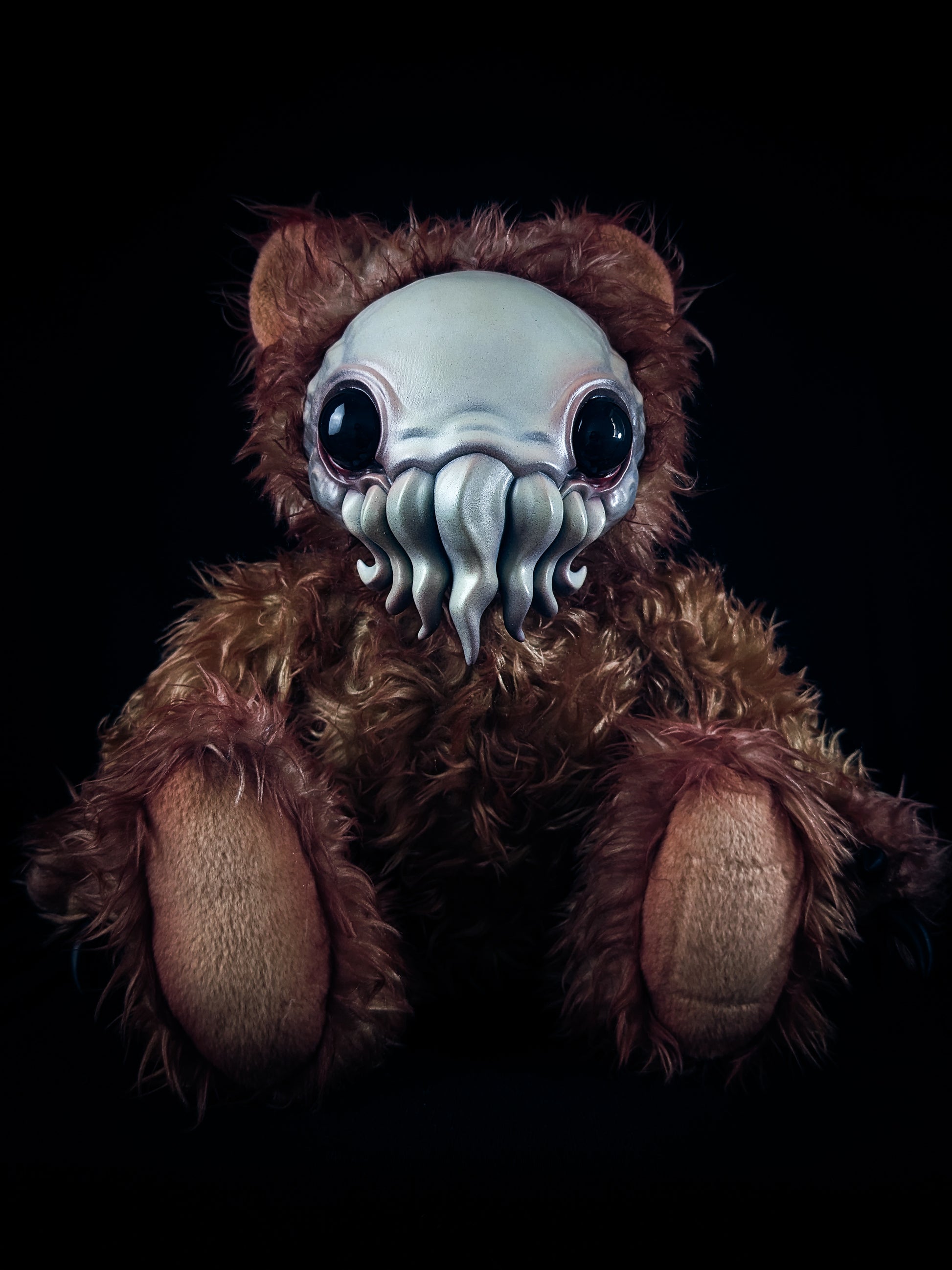 Pale Conjuring: ELDINUTH - CRYPTCRITS Handcrafted Lovecraftian Cthulhu Art Doll Plush Toy for Eldritch Entities