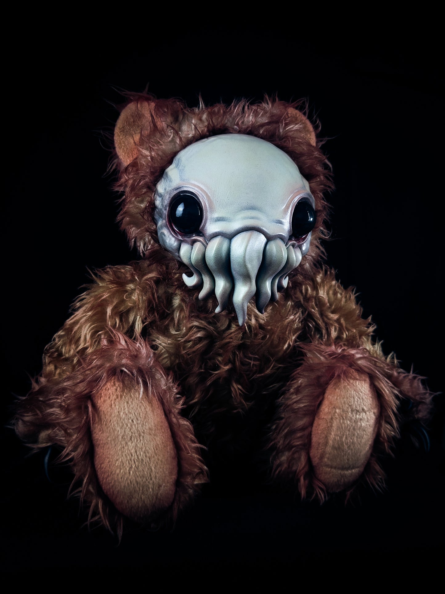 Pale Conjuring: ELDINUTH - CRYPTCRITS Handcrafted Lovecraftian Cthulhu Art Doll Plush Toy for Eldritch Entities