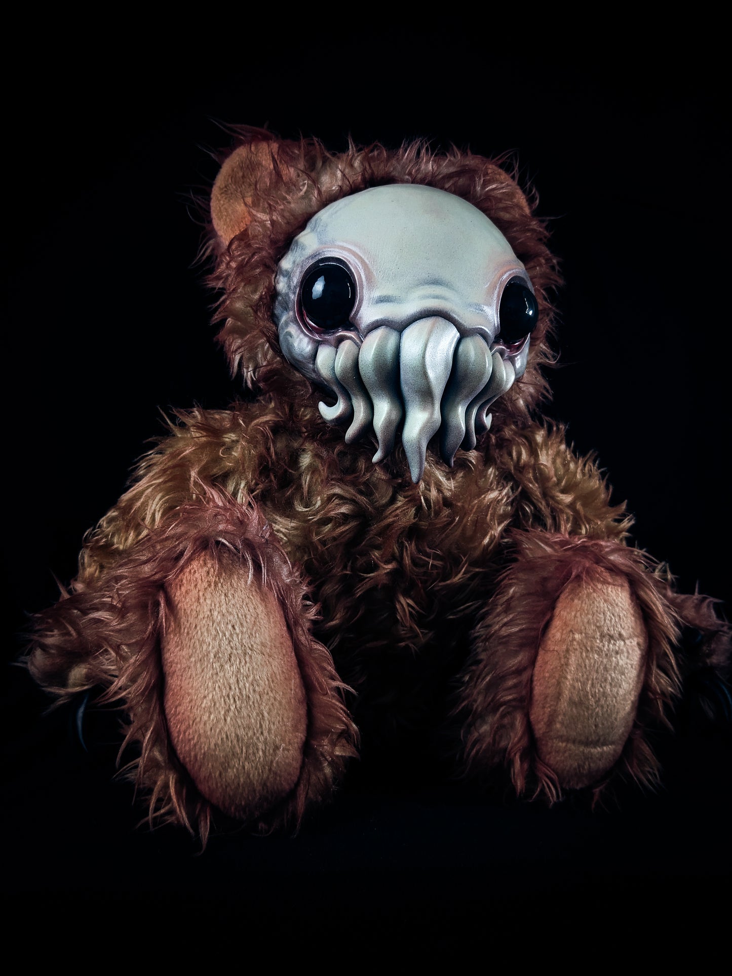 Pale Conjuring: ELDINUTH - CRYPTCRITS Handcrafted Lovecraftian Cthulhu Art Doll Plush Toy for Eldritch Entities