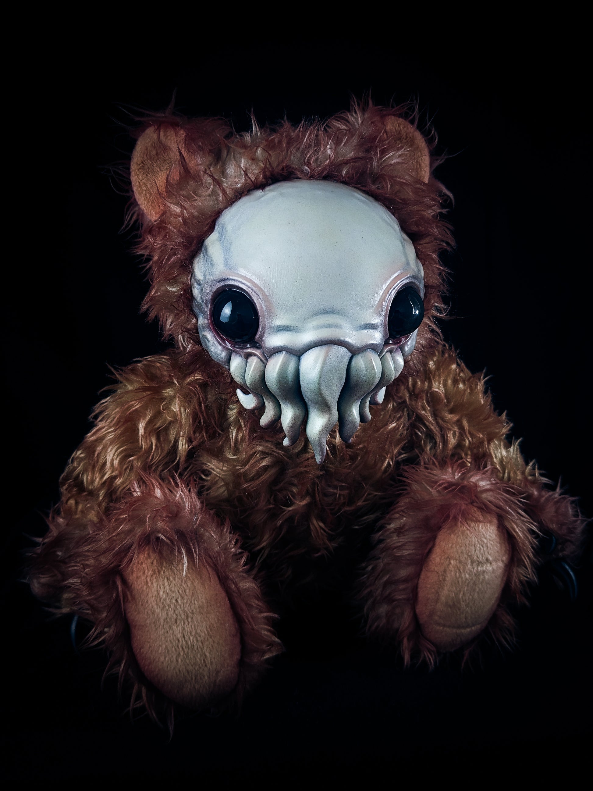 Pale Conjuring: ELDINUTH - CRYPTCRITS Handcrafted Lovecraftian Cthulhu Art Doll Plush Toy for Eldritch Entities