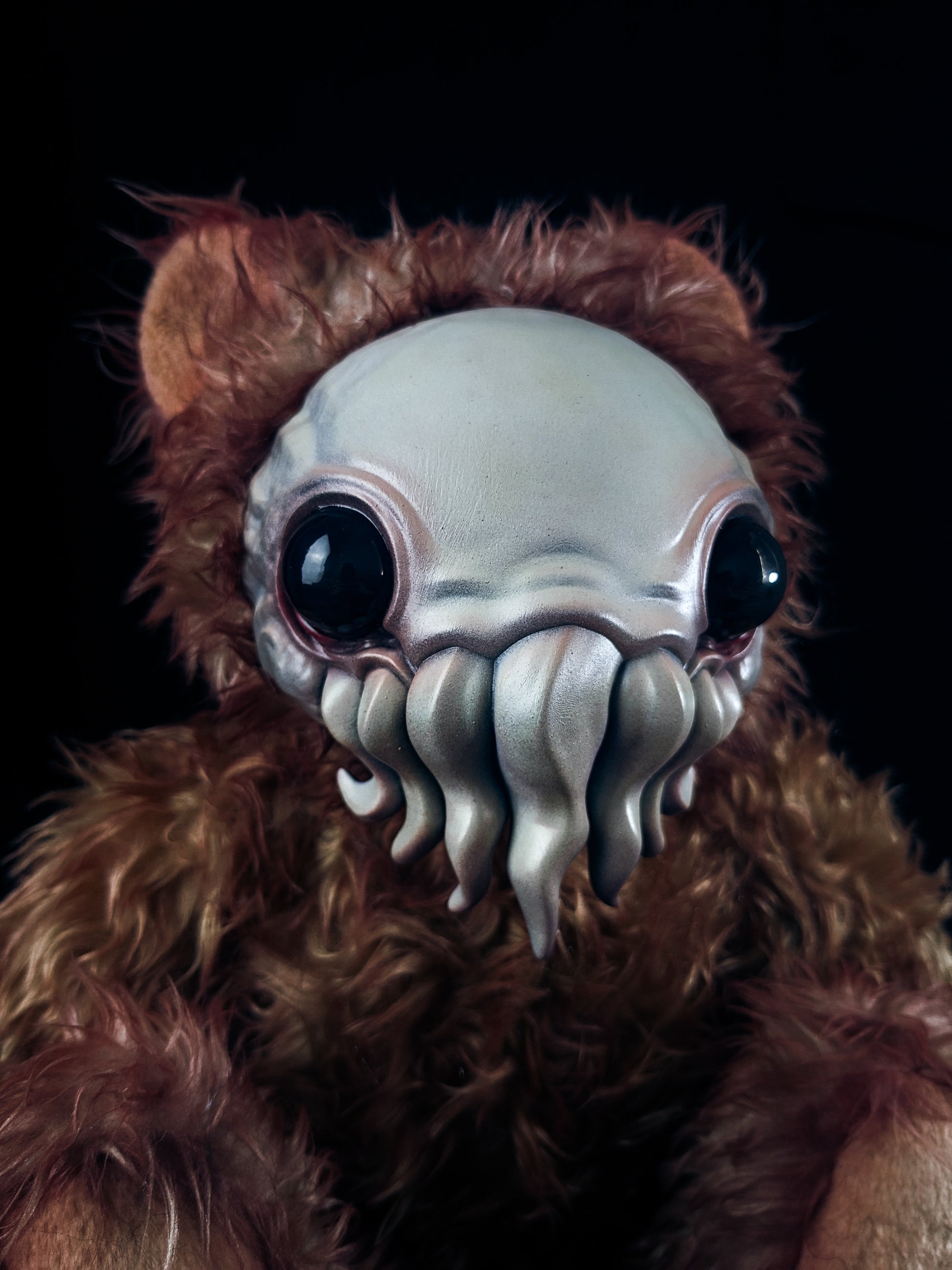 Pale Conjuring: ELDINUTH - CRYPTCRITS Handcrafted Lovecraftian Cthulhu Art Doll Plush Toy for Eldritch Entities