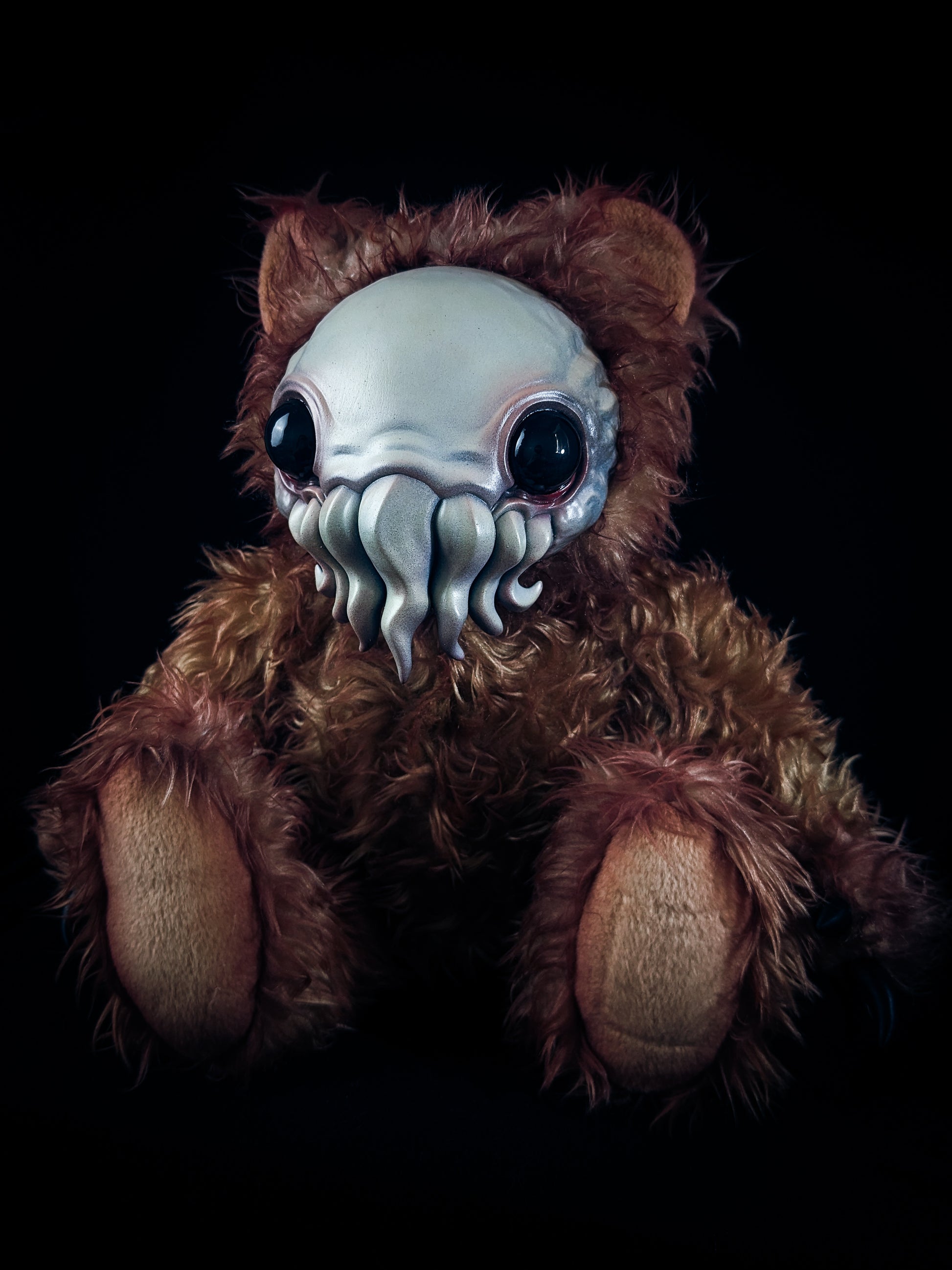 Pale Conjuring: ELDINUTH - CRYPTCRITS Handcrafted Lovecraftian Cthulhu Art Doll Plush Toy for Eldritch Entities