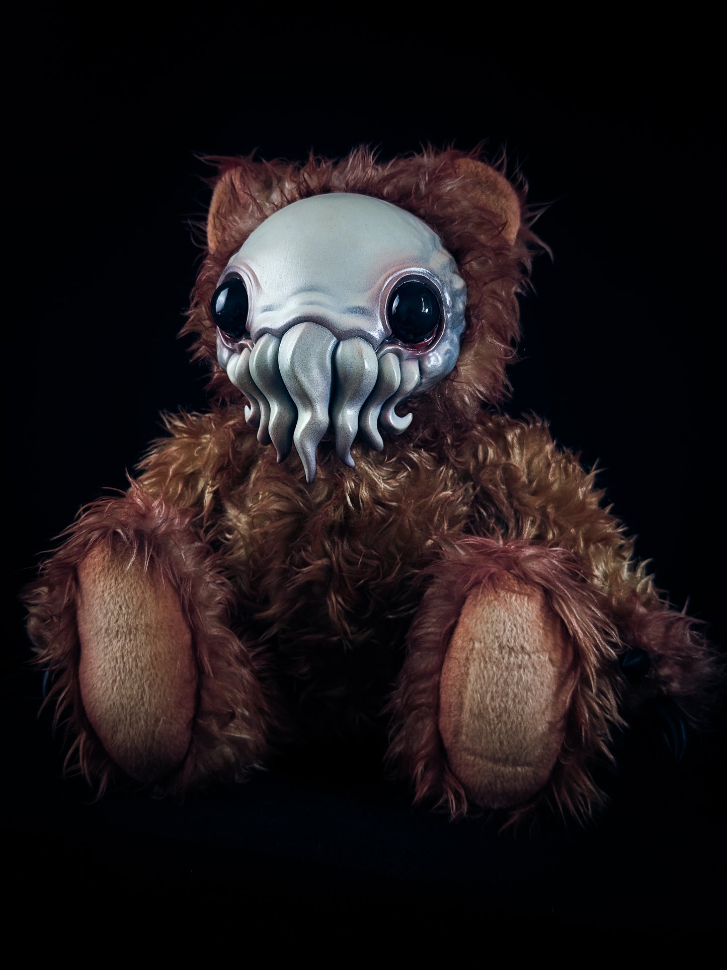 Pale Conjuring: ELDINUTH - CRYPTCRITS Handcrafted Lovecraftian Cthulhu Art Doll Plush Toy for Eldritch Entities