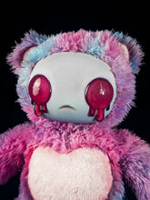 Load image into Gallery viewer, Candy Chaos: AZAZEL- CRYPTCRITS Handcrafted Pastel Crying Demon Art Doll Plush Toy for Eccentric Souls
