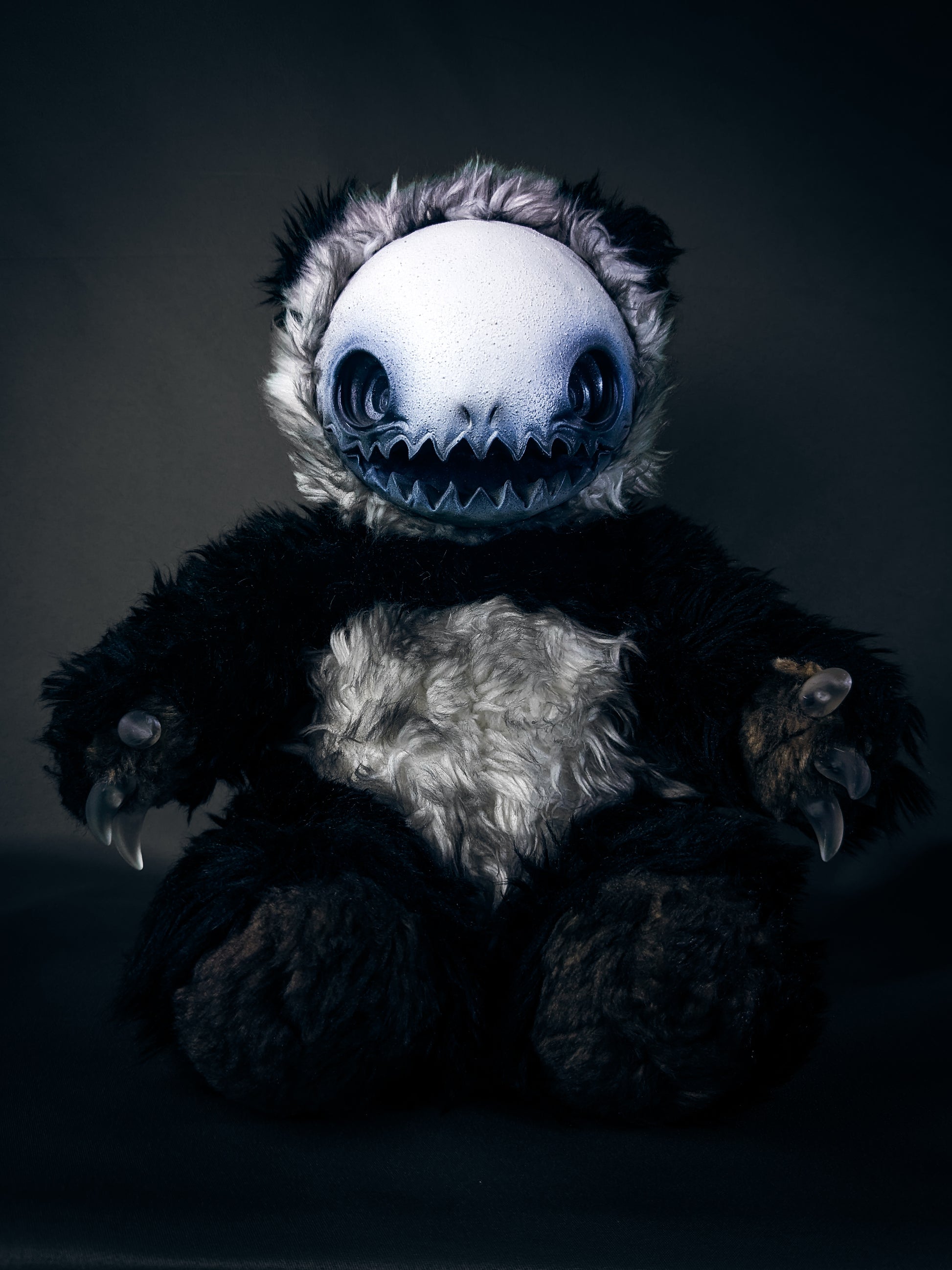 Pandageist: HALUWO - CRYPTCRITZ Handmade Creepy Cute Ghost Art Doll Plush Toy for Alternative Maidens