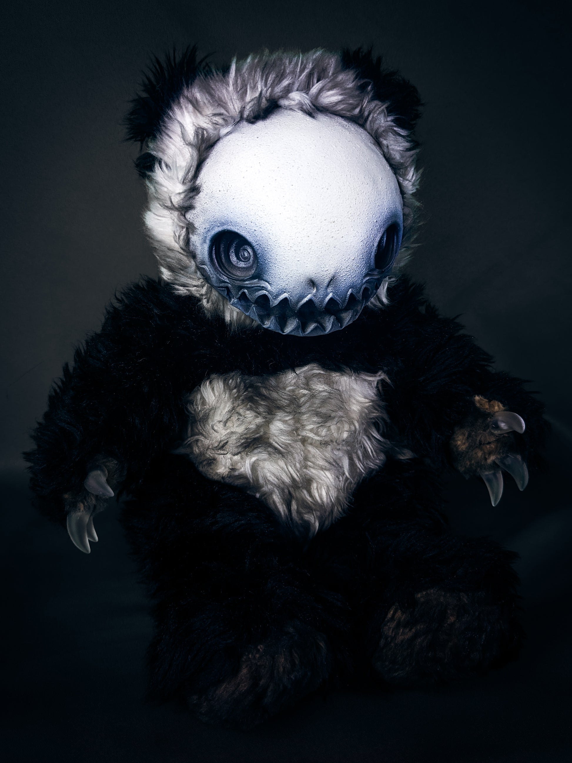 Pandageist: HALUWO - CRYPTCRITZ Handmade Creepy Cute Ghost Art Doll Plush Toy for Alternative Maidens