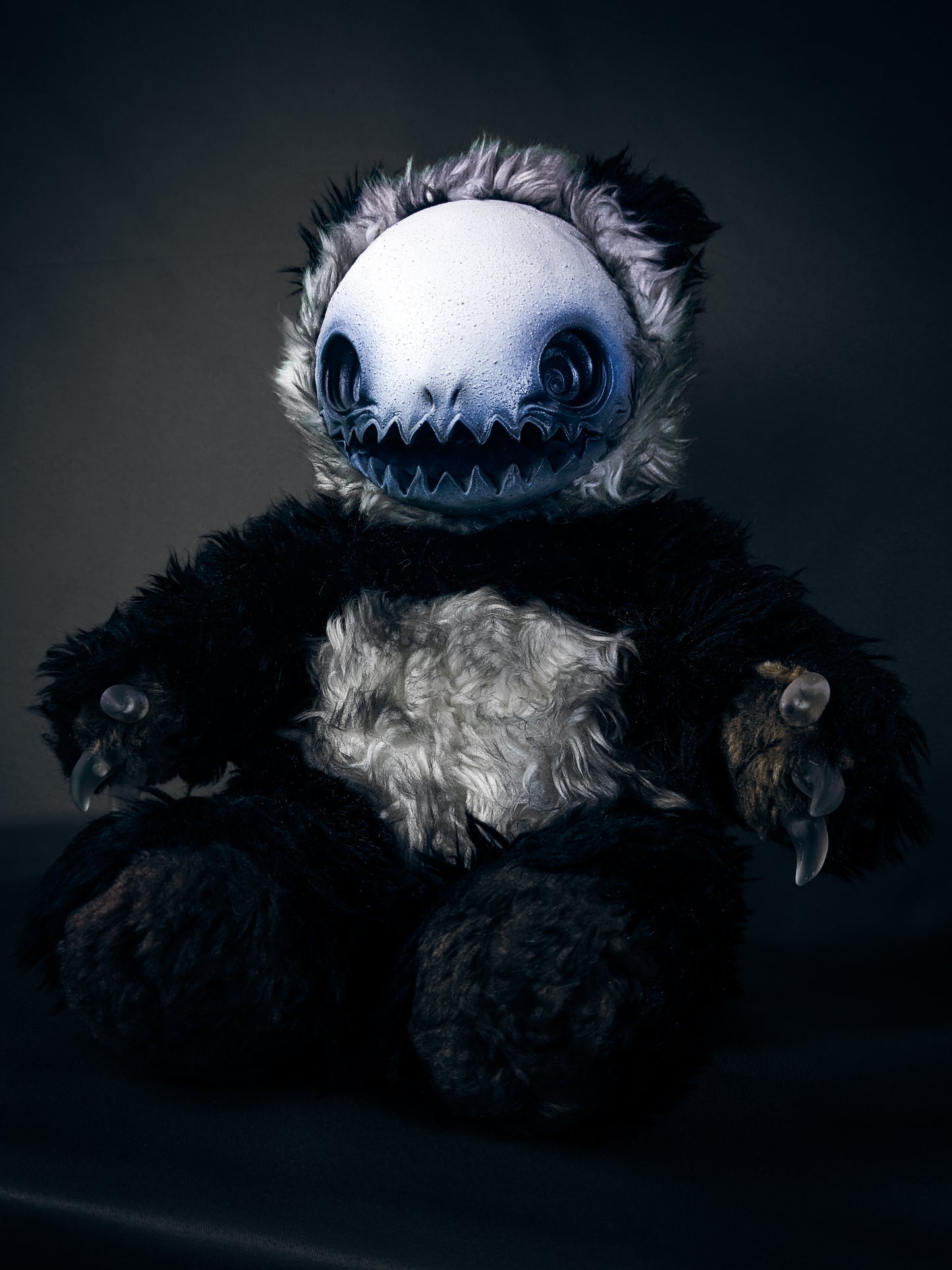 Pandageist: HALUWO - CRYPTCRITZ Handmade Creepy Cute Ghost Art Doll Plush Toy for Alternative Maidens