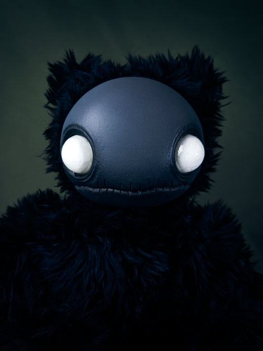 Shady Entity: LOCUST - CRYPTCRITS Handcrafted Gothic Creepy Art Doll Plush Toy for Soulless Husks