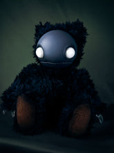 Load image into Gallery viewer, Shady Entity: LOCUST - CRYPTCRITS Handcrafted Gothic Creepy Art Doll Plush Toy for Soulless Husks
