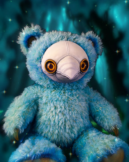 Crazy Capsule: AMBROISE - CRYPTCRITZ Handcrafted Creepy Cute Plague Doctor Art Doll Plush Toy for Eccentric Souls