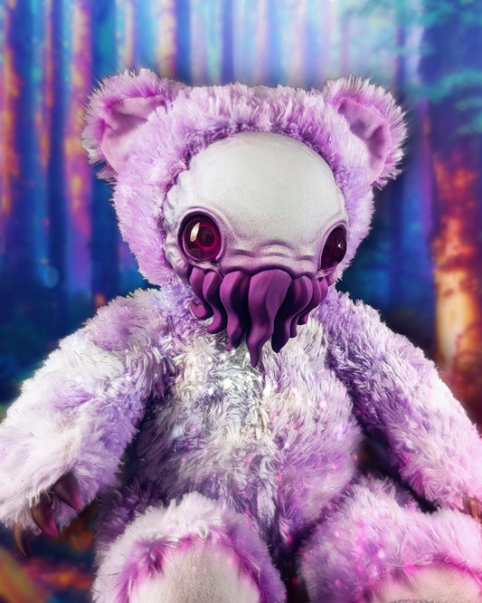 Tidal Sugar: ELDINUTH - CRYPTCRITZ Handcrafted Lovecraftian Cthulhu Art Doll Plush Toy for Eldritch Entities