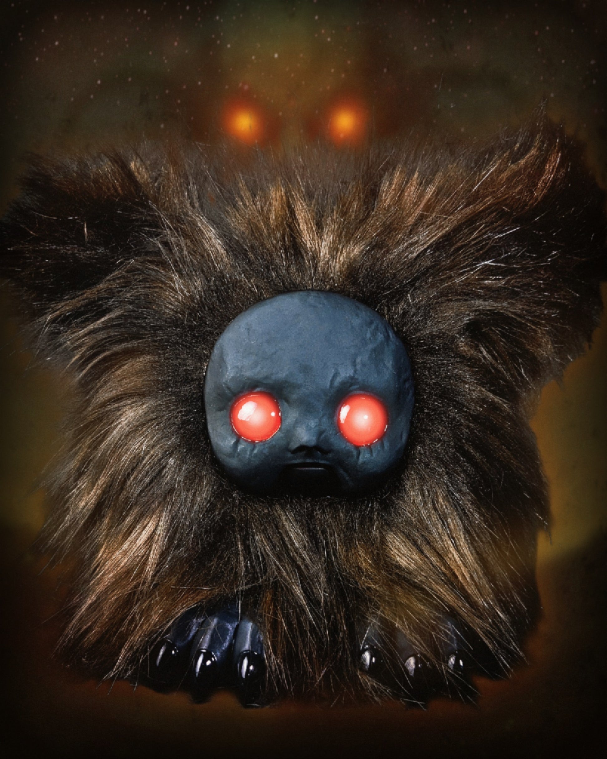 Hollow Remnant - RUIN: Custom Electronic Gothic Furby Art Doll