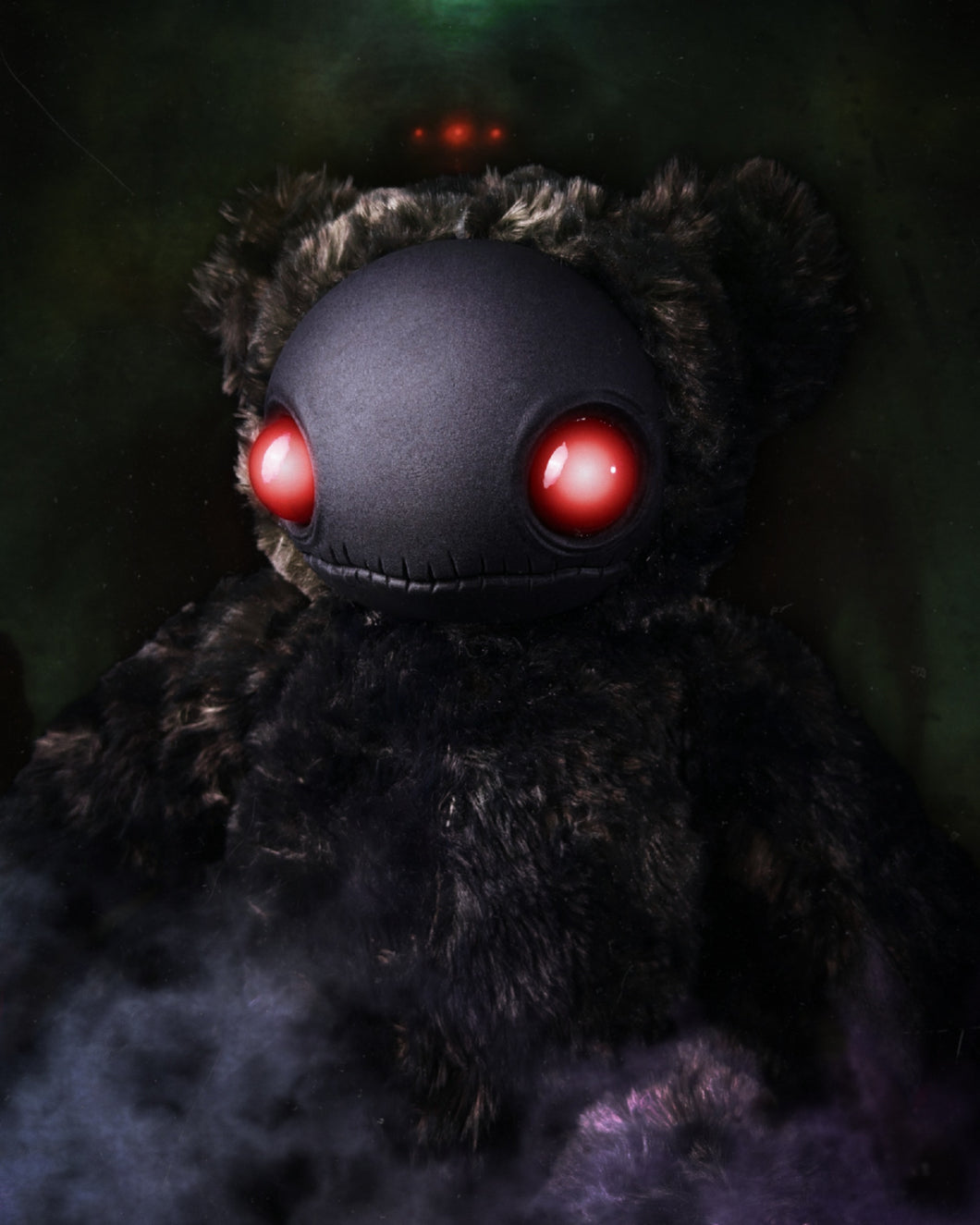 Shadowed Nightmare: LOCUST - CRYPTCRITZ  Handcrafted Dark Monster Art Doll Plush Toy for Eccentric Witches