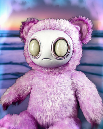 Sherbet Dip: MEEPORO - CRYPTCRITS Handmade Mystical Woodland Spirit Art Doll Plush Toy for Enigmatic Wanderers