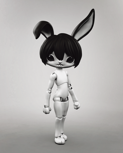 MORI BJD - Rabbit Ball Jointed Doll for FDM/Resin Printing