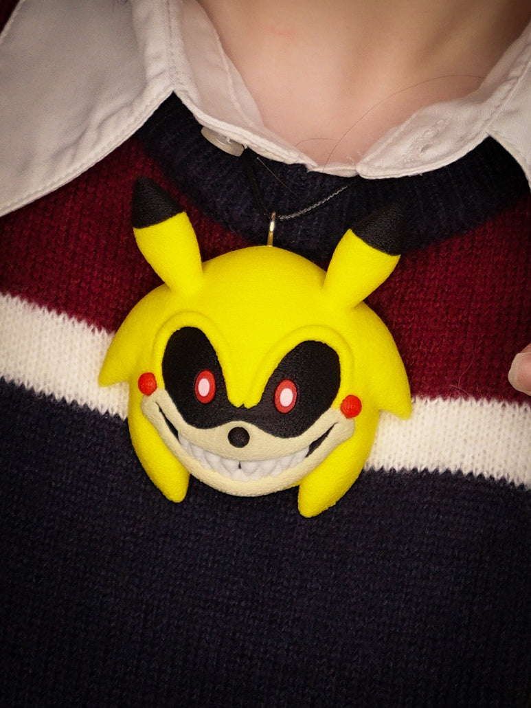 The Cursed Medallion - Christorical Sonichu Inspired Necklace