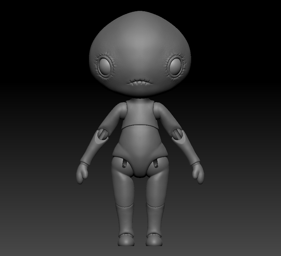 TOKABERRY - GLOOMBERRIES (Ball Jointed Doll) for FDM/Resin Printing