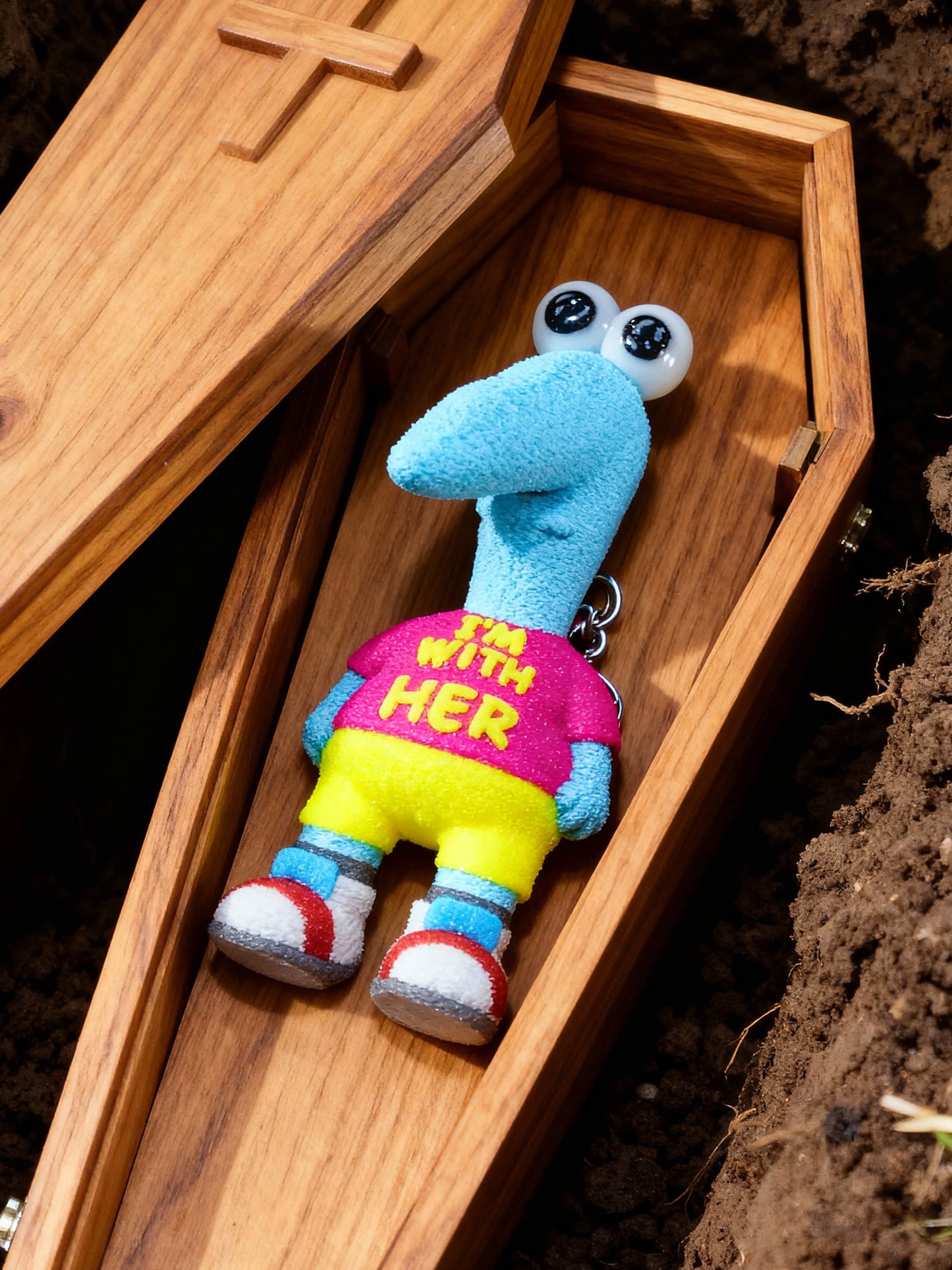 SMORMU - Smiling Friends Inspired Keychain