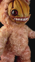 Load and play video in Gallery viewer, Pumpkin Spite: HAUNTVESTER - CRYPTCRITZ Handcrafted Creepy Cute Halloween Pumpkin Art Doll Plush Toy for Spooky Souls
