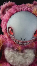 Load and play video in Gallery viewer, Sour Sting: FRIEND - CRYPTCRITZ Handcrafted Alien Art Doll Plush Toy for Cosmic Dreamers
