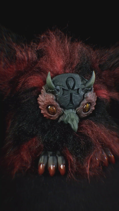 Ultimate Lifeform - SHADOW: Custom Electronic Gothic Furby Art Doll