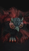 Load and play video in Gallery viewer, Ultimate Lifeform - SHADOW: Custom Electronic Gothic Furby Art Doll
