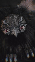 Load and play video in Gallery viewer, Shadow Winged - ORPHEUS: Custom Electronic Gothic Furby Art Doll
