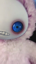 Load and play video in Gallery viewer, Looming Itch: JITTERS - CRYPTCRITZ Handcrafted Creepy Monster Art Doll Plush Toy for Unhinged Individuals
