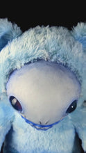 Load and play video in Gallery viewer, Chewmaster: FRIEND - CRYPTCRITZ Handcrafted Alien Art Doll Plush Toy for Cosmic Dreamers
