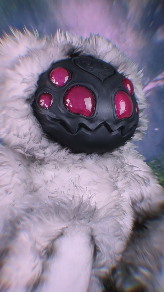 Arakobe (White Wanderer Ver.) - CRYPTCRITS Monster Art Doll Plush Toy