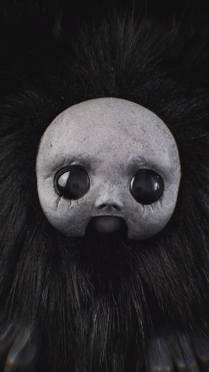 Drifting Dread - RUIN: Custom Electronic Gothic Furby Art Doll
