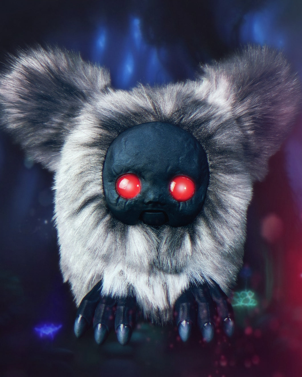 Dark Possession - RUIN: Custom Electronic Gothic Furby Art Doll