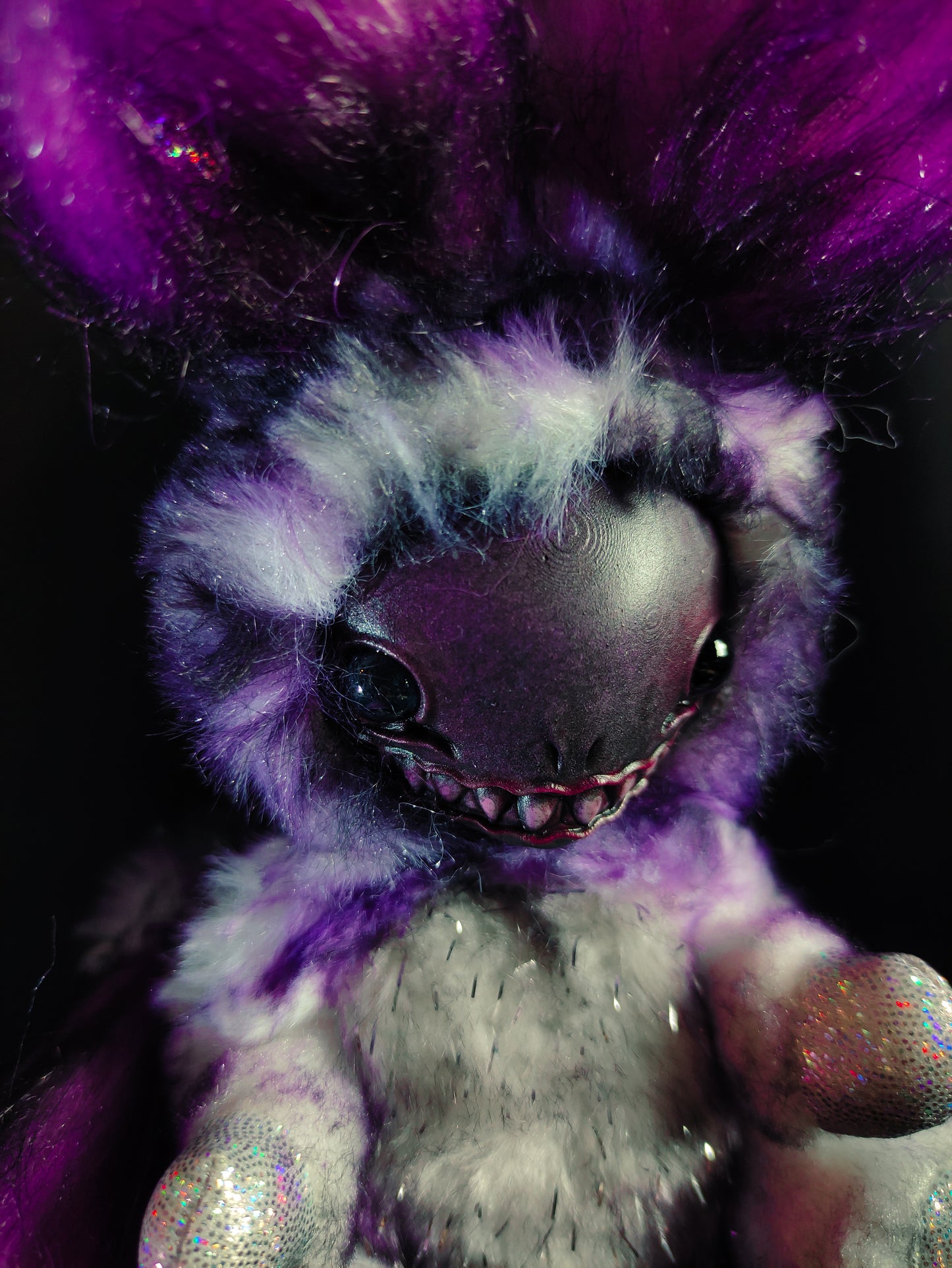 FRIEND Purple Fizz Flavour - Cryptid Art Doll Plush Toy