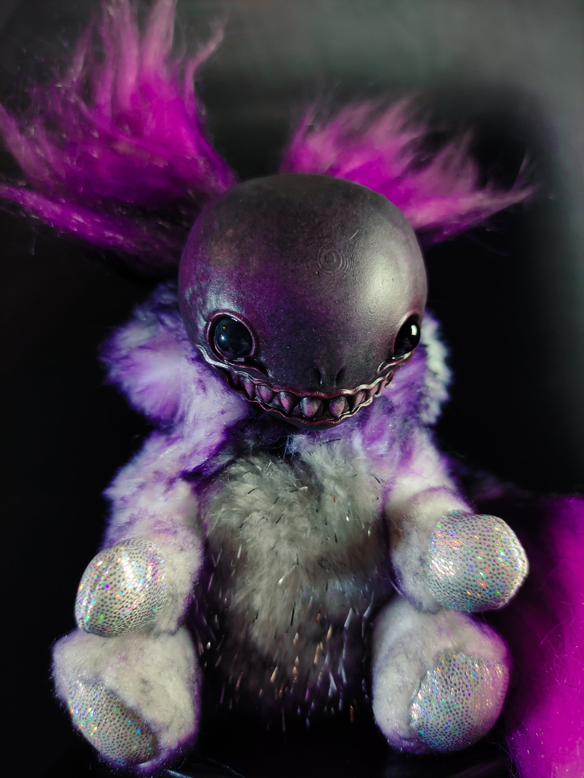 FRIEND Purple Fizz Flavour - Cryptid Art Doll Plush Toy